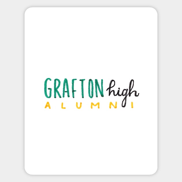 Grafton High School Sticker by nicolecella98